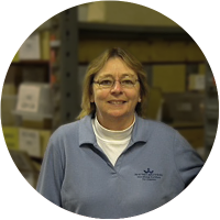 Sally Mooney, Materials Coordinator
