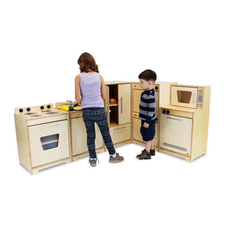 Contemporary Kitchen Set Natural Whitney Brothers Contemporary Kitchen Set Natural Whitney Brothers