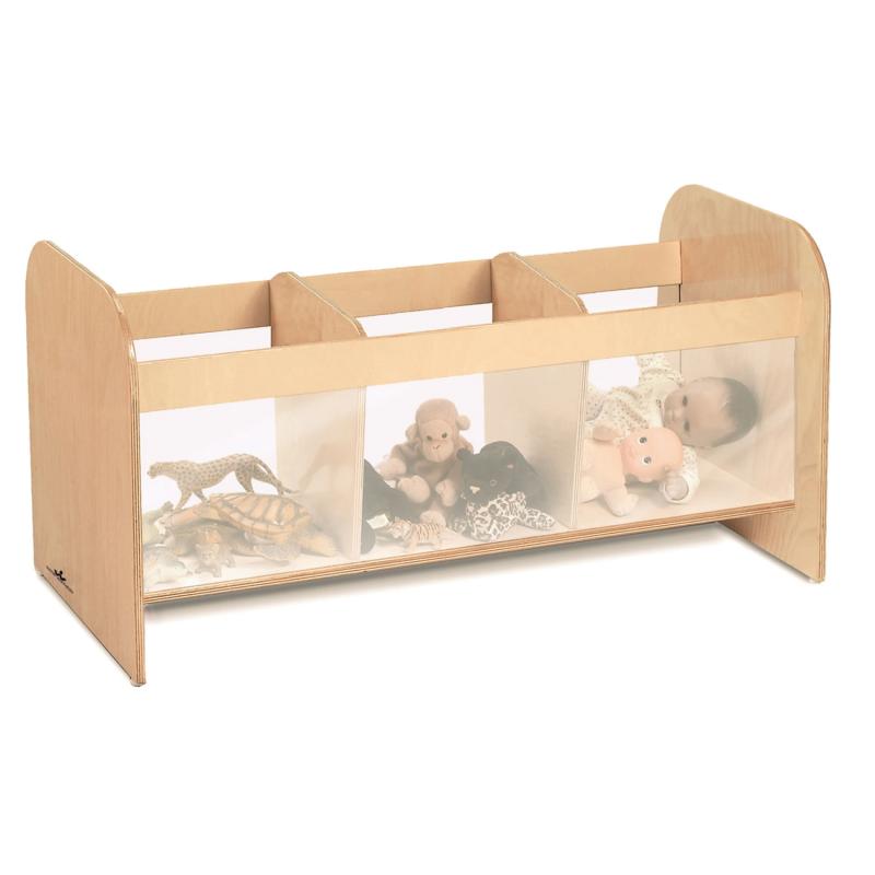 clear toy box
