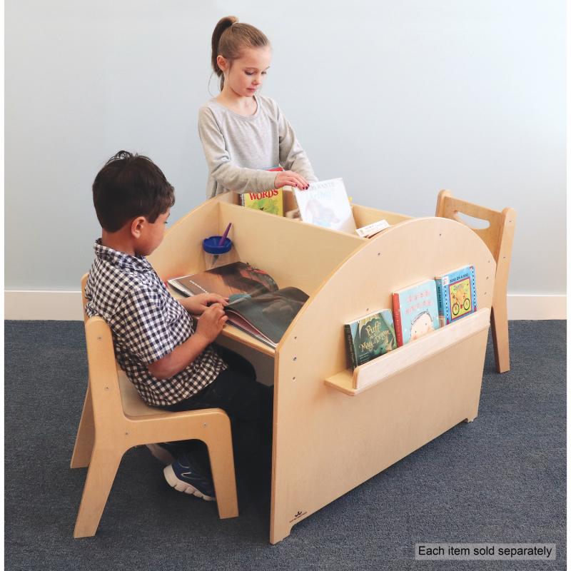 Two Student Adjustable Library Desk Whitney Brothers