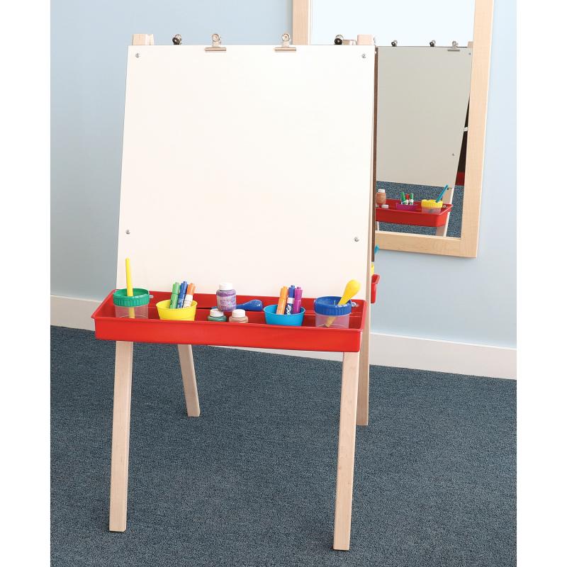 Adjustable Double Easel With Dry Erase Boards Whitney Brothers