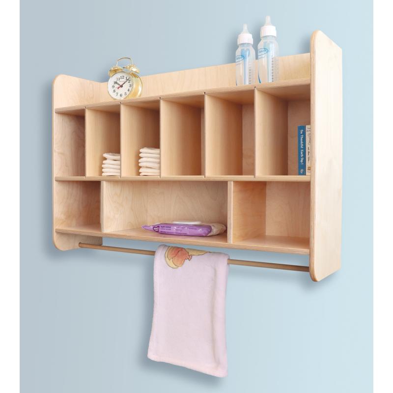 Wall Mounted Diaper Storage Whitney Brothers