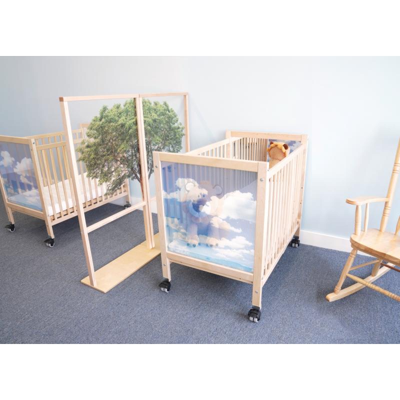 BRIEFING BR×NMM Little cot Tranquility Infant Crib | Whitney Brothers