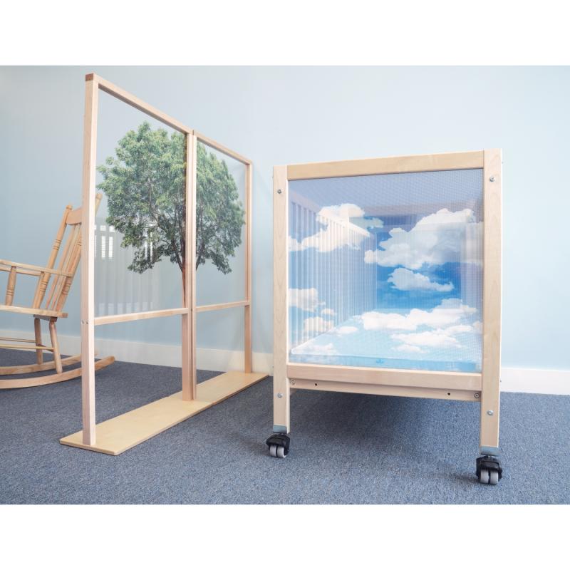 BRIEFING BR×NMM Little cot Tranquility Infant Crib | Whitney Brothers
