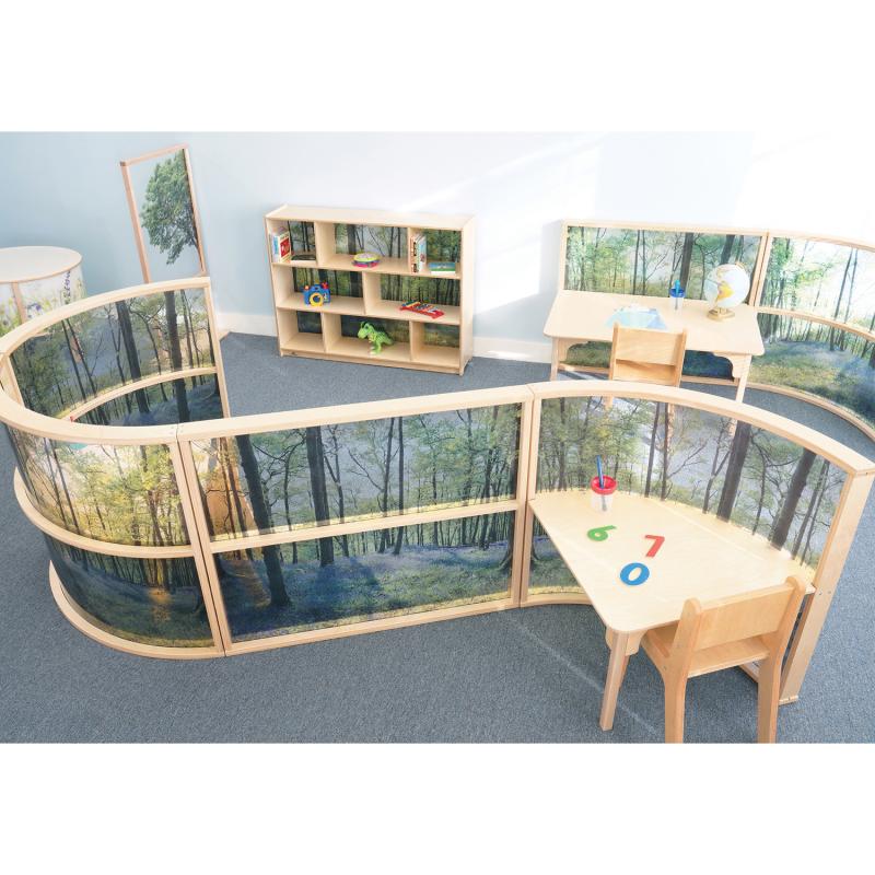 THEArth×NATURETONESTHE LITTLE WORK STAND NU-Edge® Birch | Nature Playground Components
