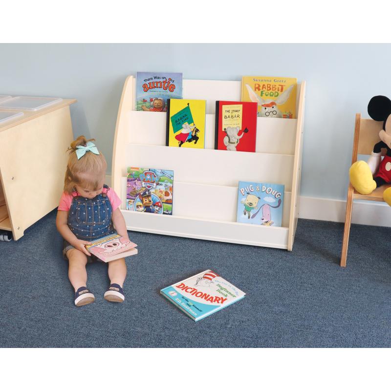 New Wave Melamine Book Display | Whitney Brothers