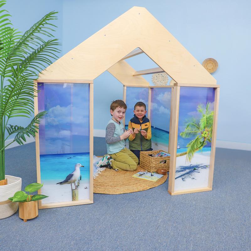 WB1151 Nature View Play Beach House_hero with models