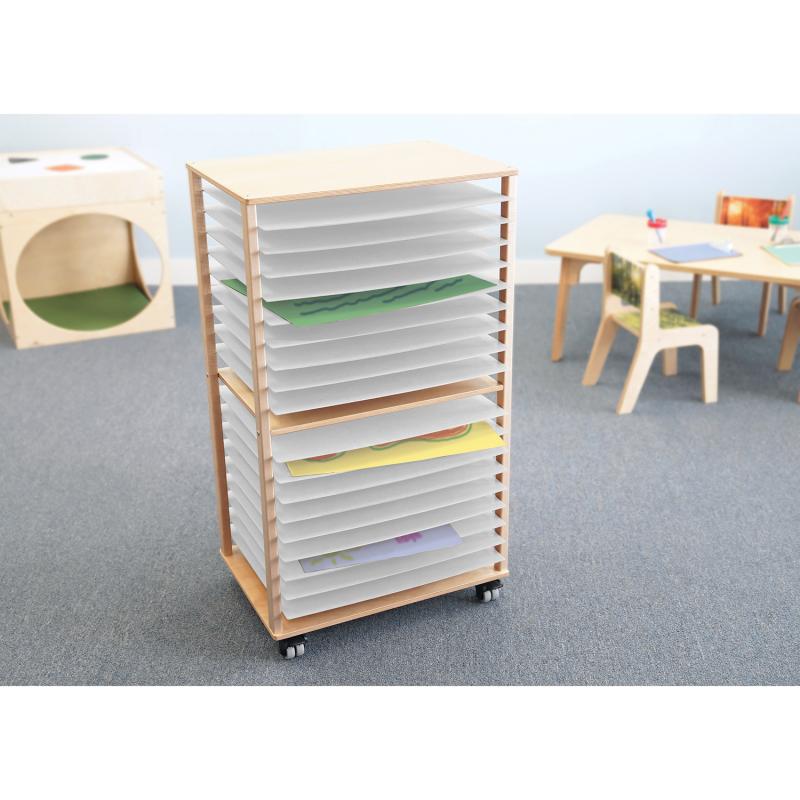WB0878 Mobile Art Drying Rack