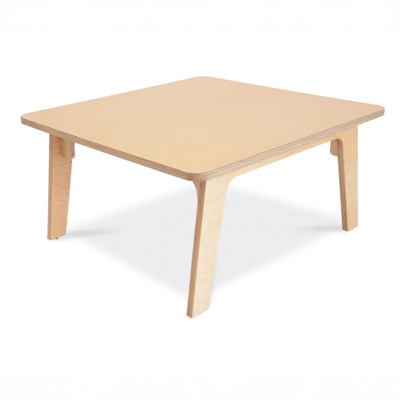 WS3518M - 35" Square Maple Table 18" High