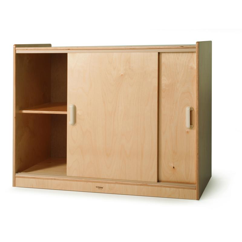 Sliding Doors Storage Cabinet Whitney Brothers