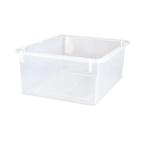 101-474 - 13 x 10.5 x 5 Plastic Tray - Clear