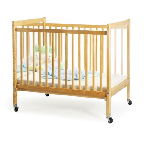 solid maple crib