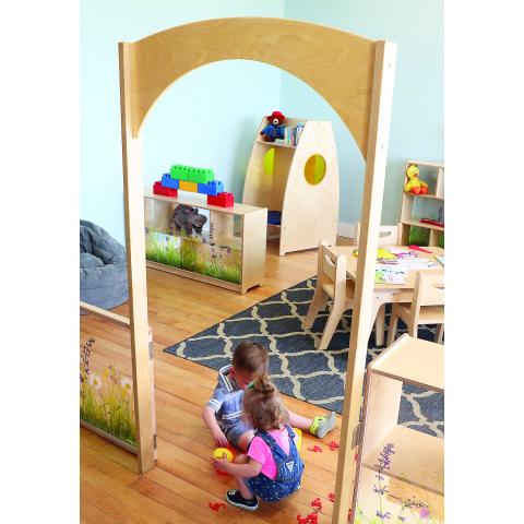 WB0263 - Nature View Room  Divider Archway