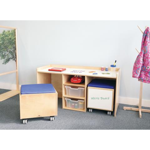 WB1679 - STEM Activity Desk And Mobile Bin Set