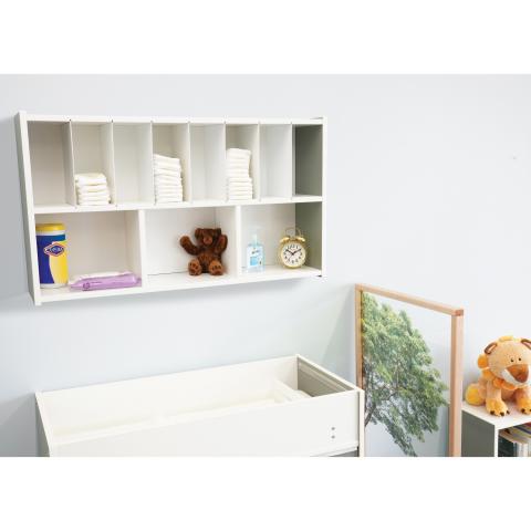 WB0638 Harmony Wall Mounted Diaper Supply Cabinet