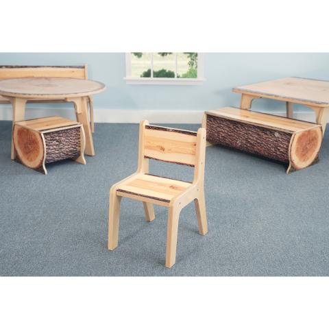 Nature View™ Live Edge Log Bench 12H | Whitney Brothers