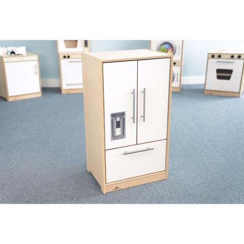 WB7440 Contemporary Refrigerator - White_hero