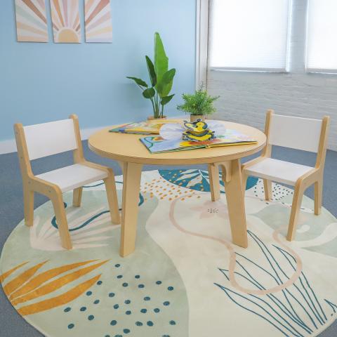 WX3520M - 35" Dia Maple Round Table 20" High