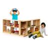 WB1789 - 30" Preschool Storage Cabinet Acrylic Bk