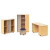 WB1810 - Teachers Wardrobe W/Trays & Locking Door