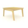 WS3522M - 35" Square Maple Table 22" High