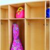 WB0112 Five Section Coat Locker