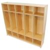 WB0112 Five Section Coat Locker