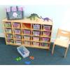 WB3251 - Cubby Storage Cabinet With 20 Trays