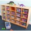 WB3251 - Cubby Storage Cabinet With 20 Trays