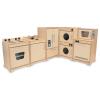 WB6400N Contemporary Kitchen Set - Natural