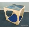 WB0212 Plexi Top Play House Cube with Blue Floor Mat set. Sold separately.