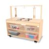 WB0384 Sensory Play Kitchen - silhouette