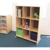 WB0809 - Nine Cubby Storage And Teaching Center