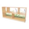 WB0247 - Nature View Acrylic Back Cabinet 24"H