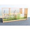 WB0247 - Nature View Acrylic Back Cabinet 24"H