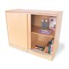 WB9698 - Sliding Doors Storage Cabinet