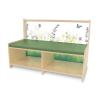 Sihouette of WB0507 Nature View Straight Sofa