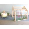 WB0511 Nature View Play Greenhouse [shown with WB0738 Nature View Radiant LED Light Table, sold separately].