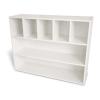 WB0660 - Whitney White Cubby And Shelf Cabinet