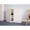 WB0658 Whitney White Lockable Wall Cabinet