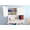 WB0662 Whitney White Workstation Cabinet