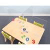 WB0547 Acrylic Partition Feet