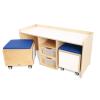 WB1679 - STEM Activity Desk And Mobile Bin Set