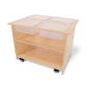 WB1775 - Mobile Sensory Table With Trays & Lids