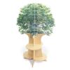 WB0551 Nature View Tree Book Shelf - silhouette