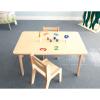 WR304722M - 30" X 47" Maple Rectangle Table 22" High