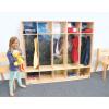 WB0852 Nature View Five Section Coat Locker