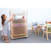 WB0878 Mobile Art Drying Rack - model.