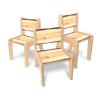 WB0906 Nature View Live Edge Chair 10H_three heights