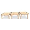 Nature View Live Edge Square Table 18H_three heights